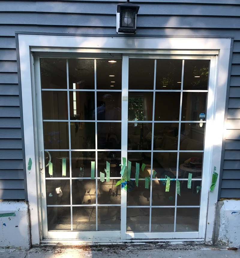 Patio Door In Brookfield In Need Of Replacement